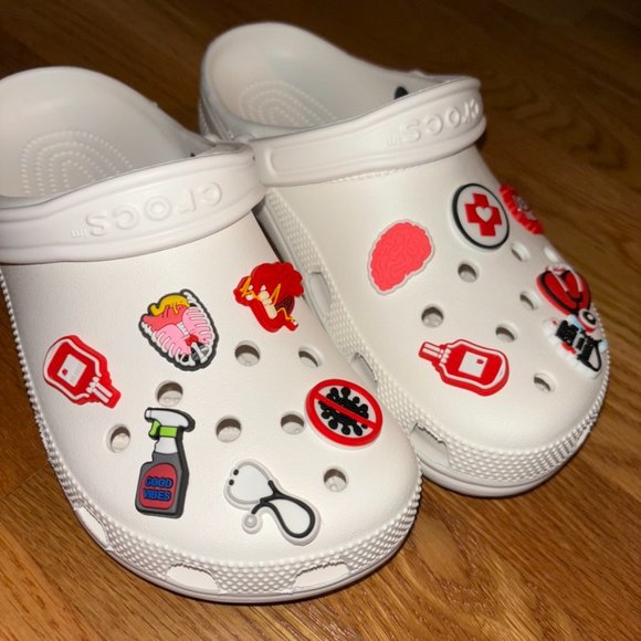 Crocs Charm Nurse Doctor Healthcare Medical 12 piece set - Picture 4 of 4